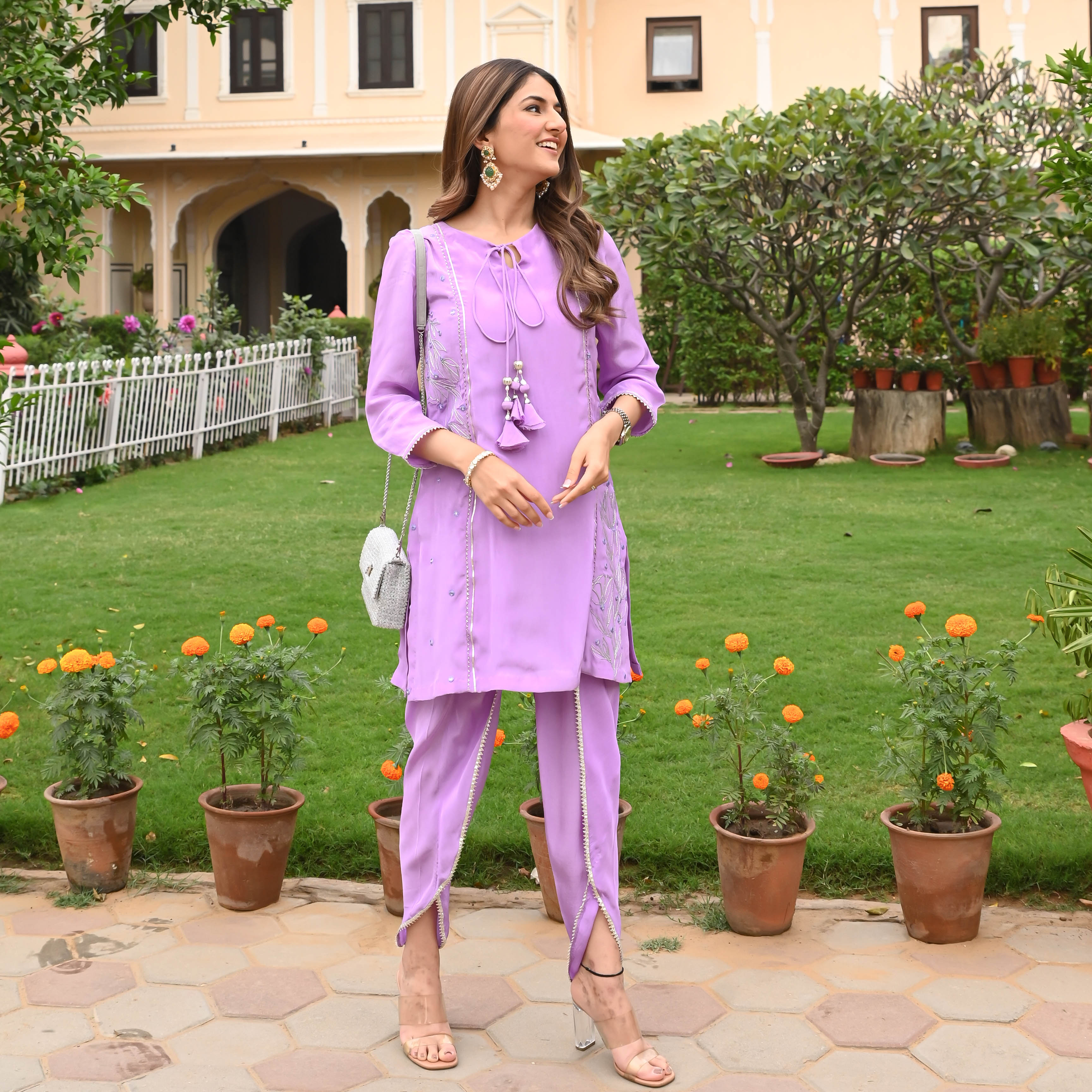 Block Printed Suit With Tulip Pants Ramadan Collection – Urban Roots
